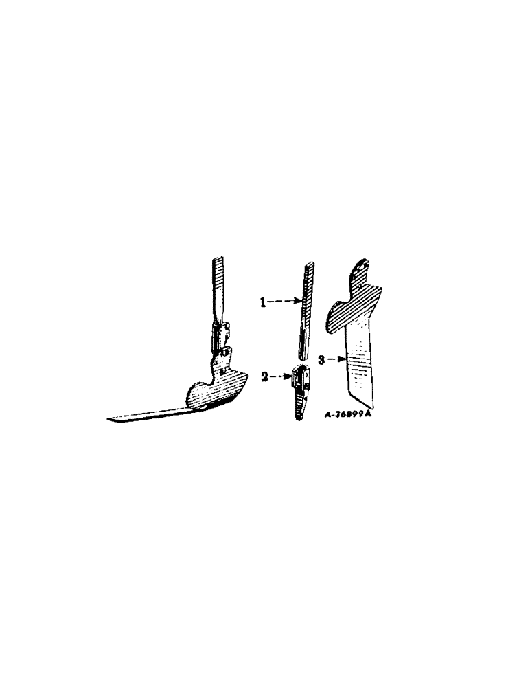 Схема запчастей Case IH 667 - (AF-16) - ADJUSTABLE KNIFE WEEDER 