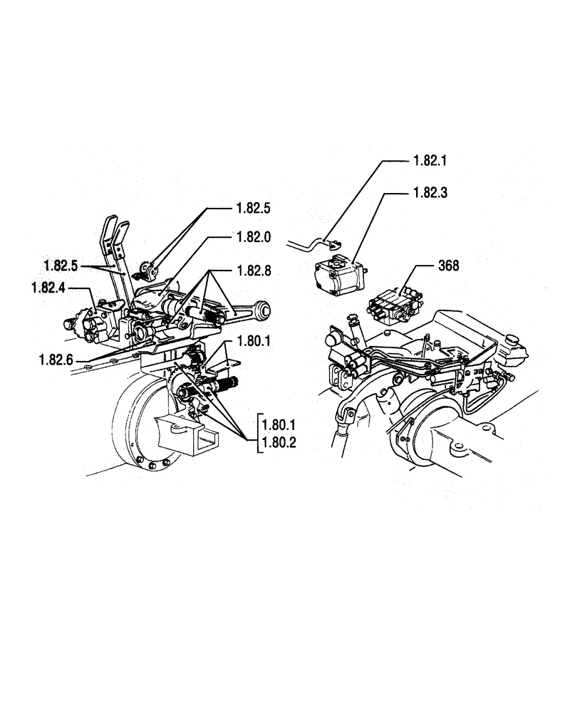 Схема запчастей Case IH JX80 - (SEC. 07) - HYDRAULICS (00) - GENERAL
