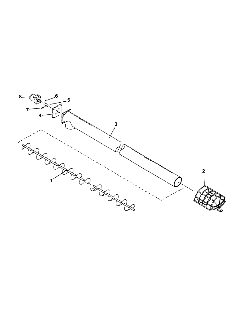 Схема запчастей Case IH AS1502 - (72) - AUGER PARTS (77) - SEEDING/PLANTING