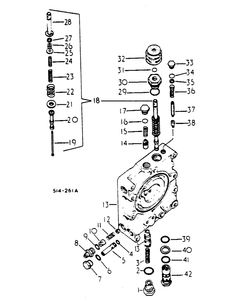 Схема запчастей Case IH 784 - (10-16) - HYDRAULICS, MULTIPLE CONTROL VALVE (07) - HYDRAULICS