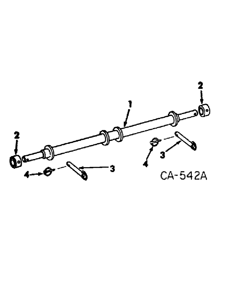 Схема запчастей Case IH 500 - (E-55) - QUICK ATTACHABLE HITCH, FOR 3 POINT CATEGORY II AND III HITCH 