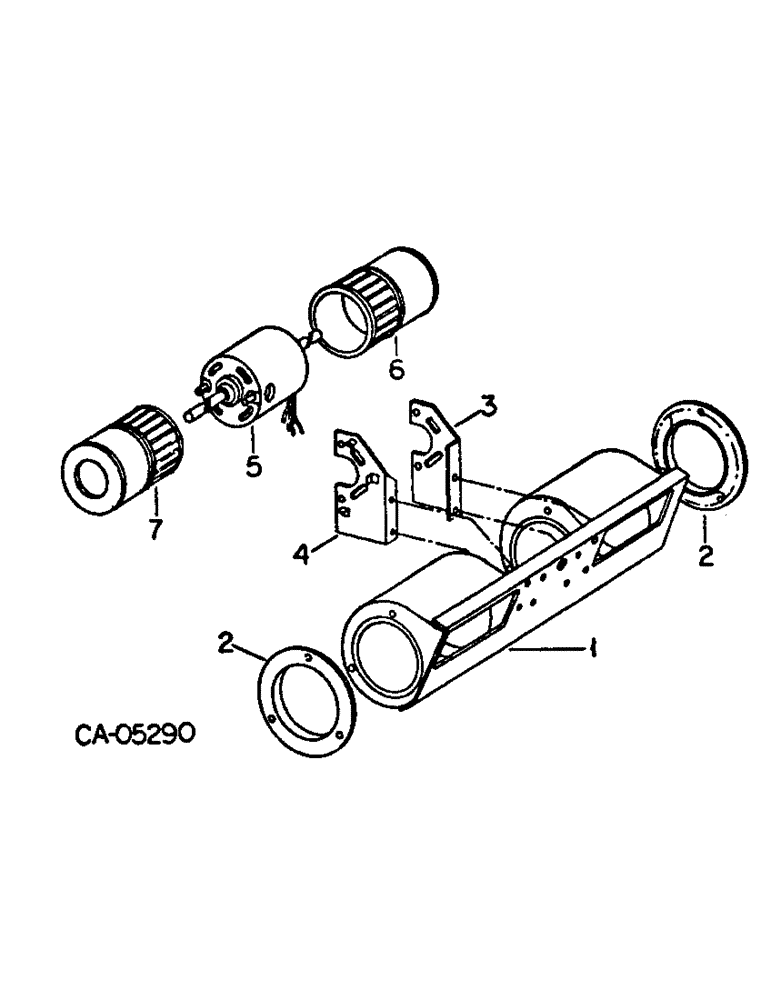 Схема запчастей Case IH 3388 - (13-31[A]) - SUPERSTRUCTURE, BLOWER ASSY (05) - SUPERSTRUCTURE