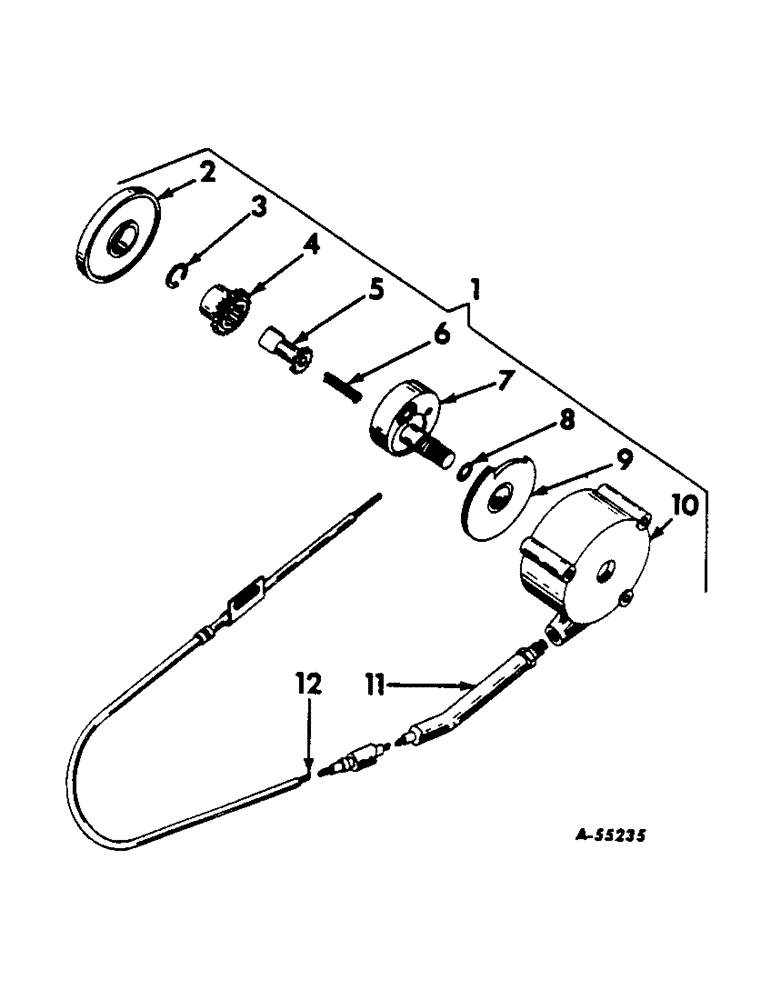 Схема запчастей Case IH 460 - (215) - DRAWBARS & HITCHES, ROCKSHAFT DRIVE UNIT Drawbar & Hitches