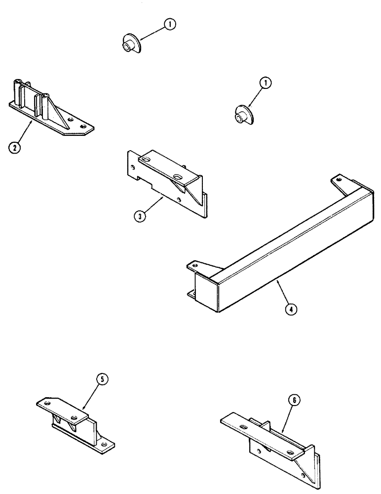 Схема запчастей Case IH 60 - (10) - MOUNTING BRACKETS, 1210 AND 1212 TRACTORS, 990 TRACTORS W/ 79" WHEEL BASE (82) - FRONT LOADER & BUCKET