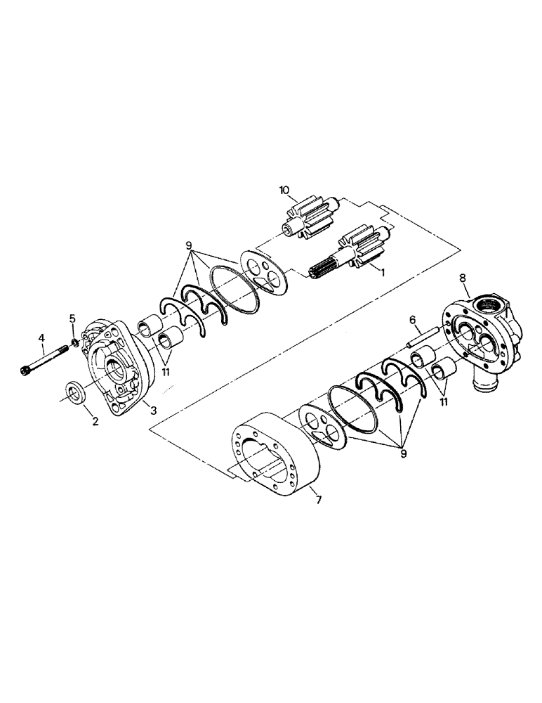 Схема запчастей Case IH KP-1325 - (04-37) - TRANSMISSION LUBE PUMP ASSEMBLY (04) - Drive Train