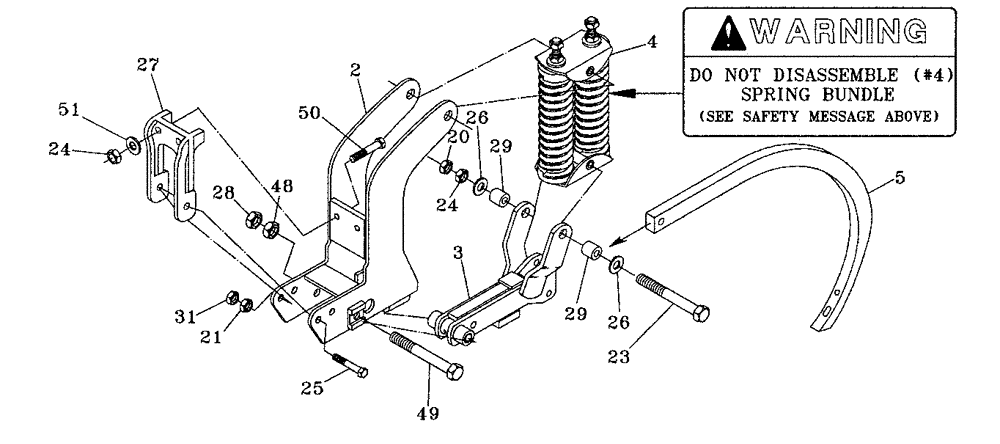 Схема запчастей Case IH 6750 - (75.200.02) - EDGE BENT SHANK (09) - CHASSIS/ATTACHMENTS