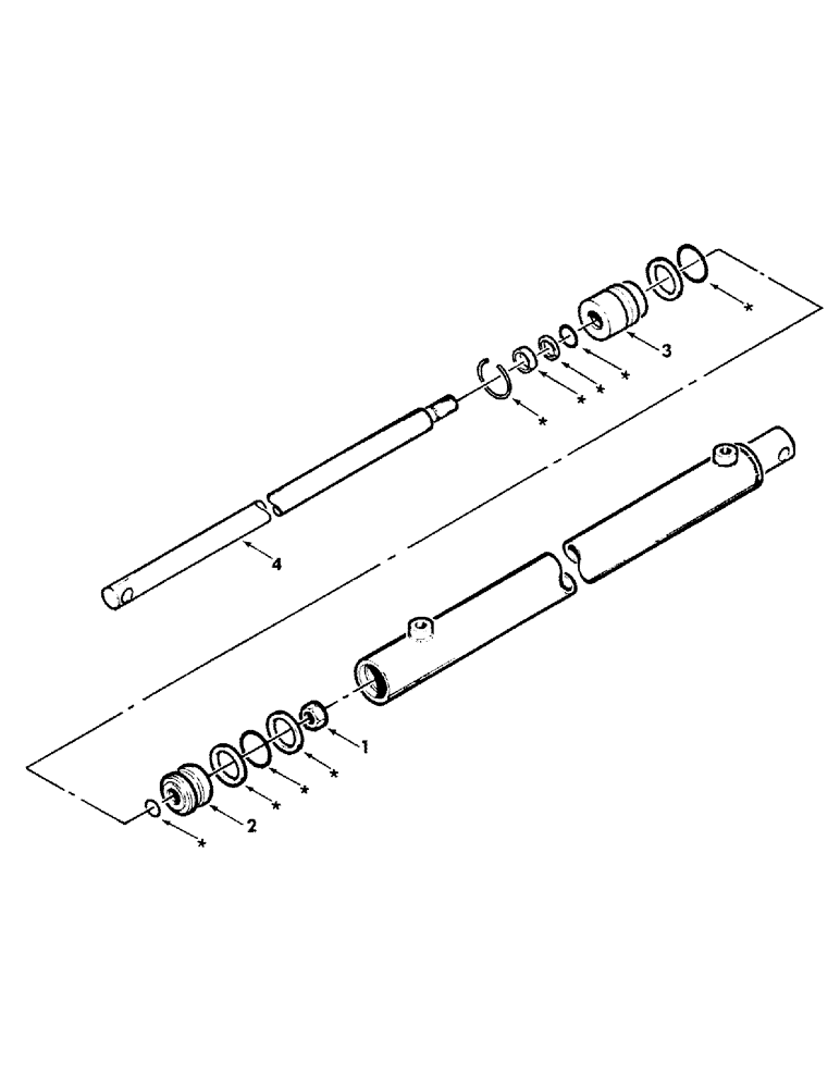 Схема запчастей Case IH 8450 - (109) - CYLINDER, HYDRAULIC, TENSIONER, LOWER, SERIAL NUMBER CFH0015275 AND ON (07) - HYDRAULICS