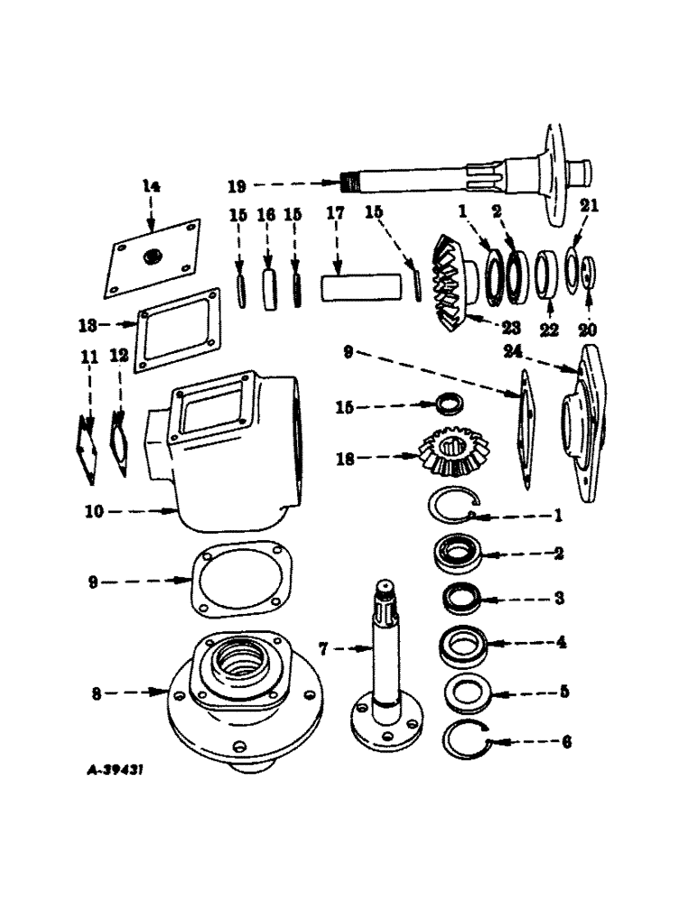 Схема запчастей Case IH 2CK-FTC25 - (A-06) - MAIN DRIVE 