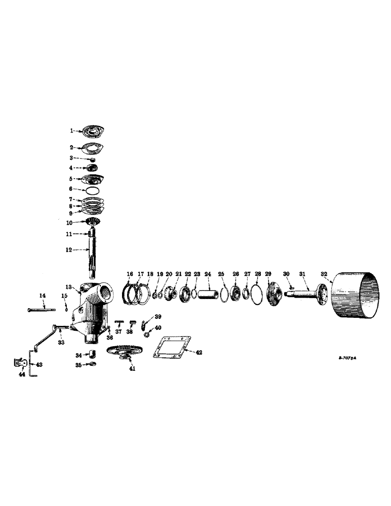 Схема запчастей Case IH FARMALL HV - (223) - ATTACHMENTS, BELT PULLEY, SPECIAL Attachments