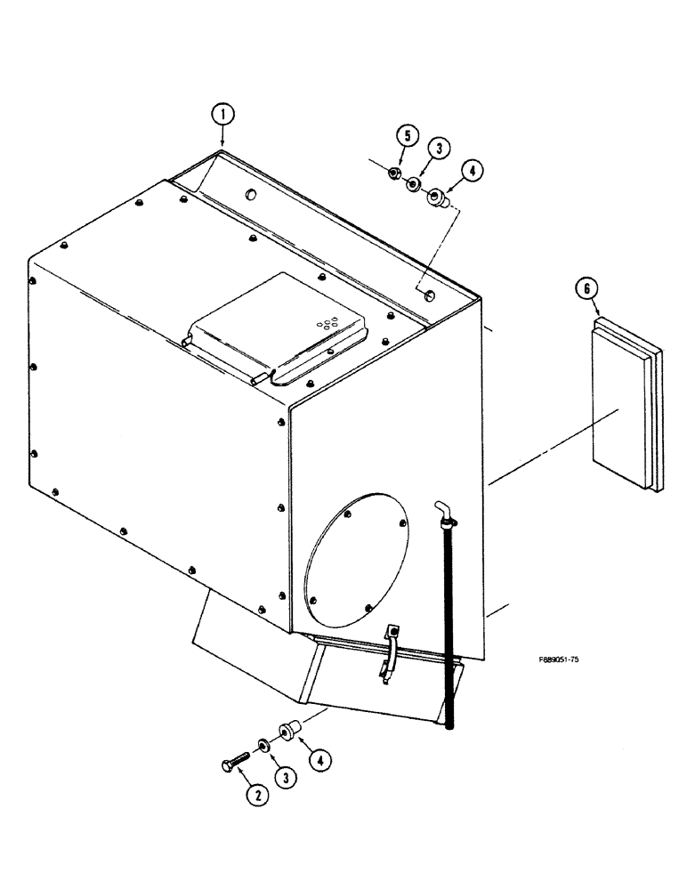 Схема запчастей Case IH 9150 - (9-090) - AIR CONDITIONER AND HEATER MODULE, CAB (09) - CHASSIS/ATTACHMENTS