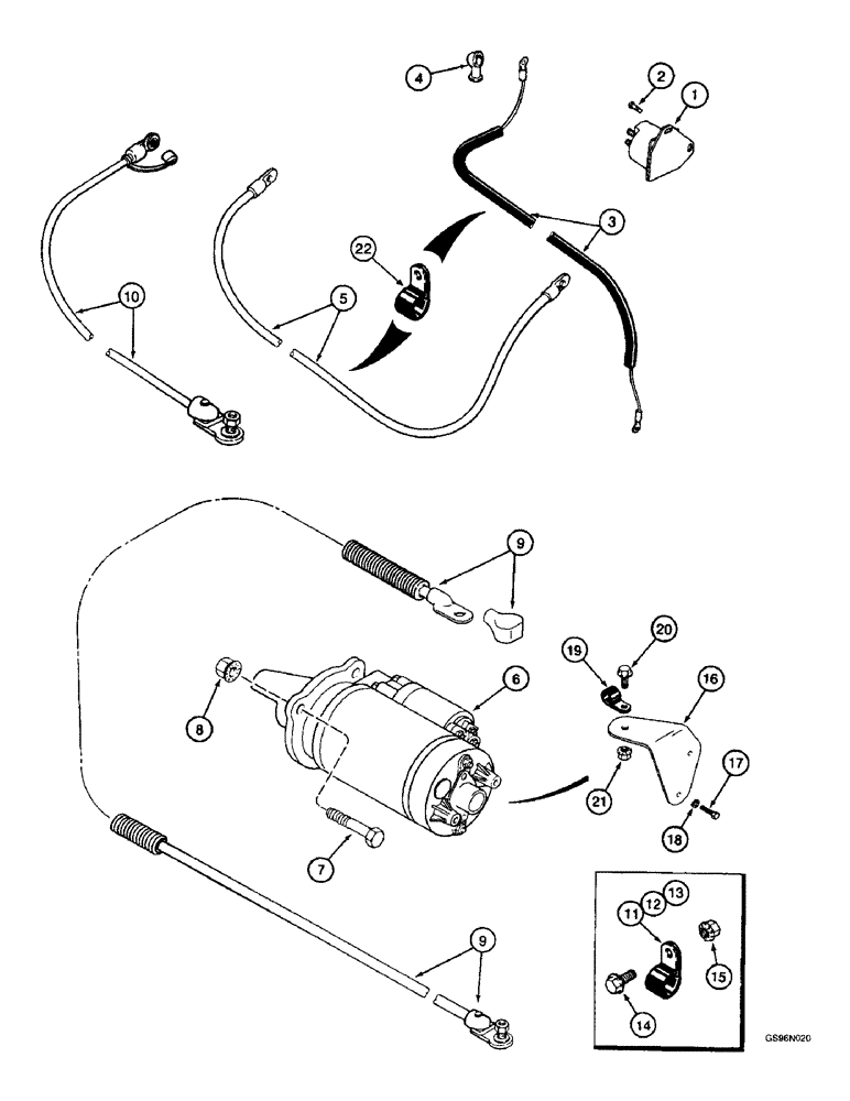 Схема запчастей Case IH 2166 - (4-36) - FEEDER REVERSER HARNESS (06) - ELECTRICAL