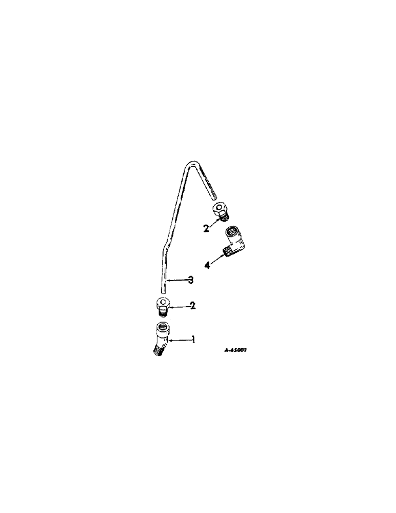 Схема запчастей Case IH 414 - (297) - GOVERNOR LUBRICATION PIPE, 414, UP TO SERIAL NUMBER CH812E, 420, UP TO SERIAL NUMBER CH1371E (10) - ENGINE