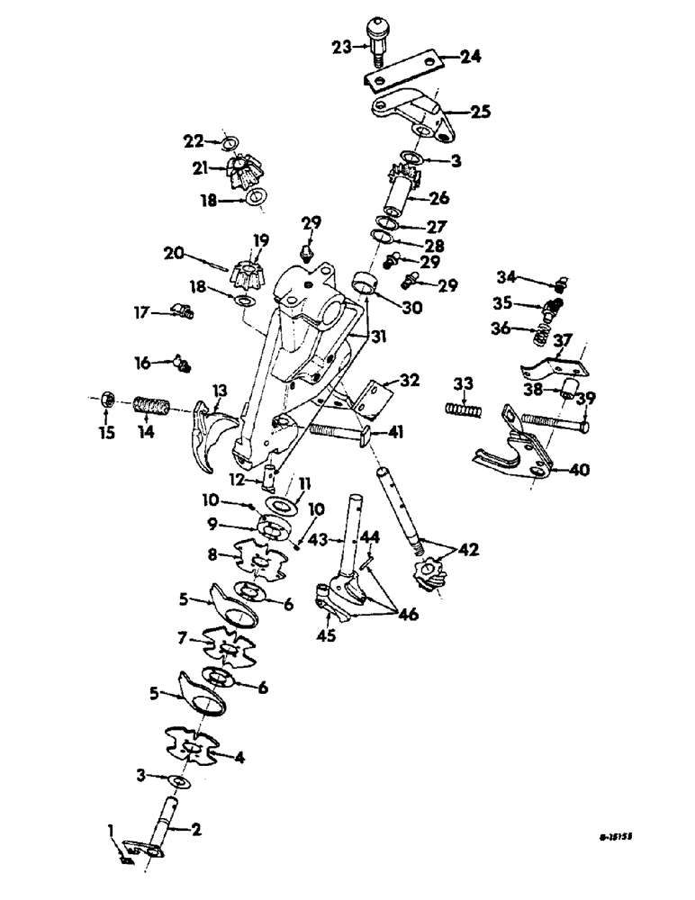 Схема запчастей Case IH 420 - (D-27) - KNOTTER, ALL TWINE, SERIAL NUMBER 002663 AND UP 