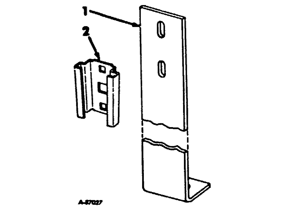 Схема запчастей Case IH 111 - (T-8[A]) - SAFETY LAMP SOCKET 