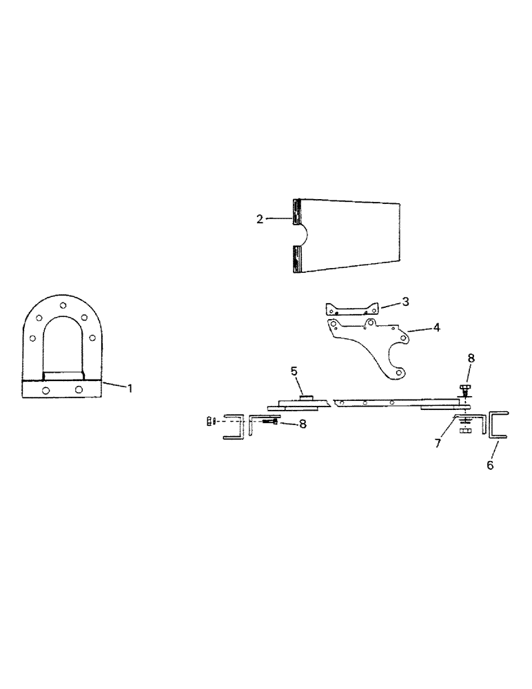 Схема запчастей Case IH STEIGER - (05-04) - BRAKE MOUNTS, SERIES I & SERIES II WITH FULLER TRANSMISSION (5.1) - BRAKES