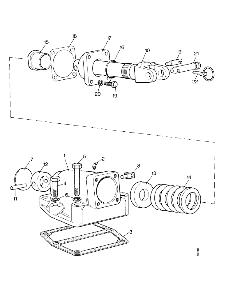 Схема запчастей Case IH 1490 - (L08-1) - SINGLE RATE SENSING UNIT, NOT NORTH AMERICA (09) - IMPLEMENT LIFT