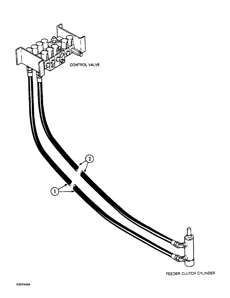 Схема запчастей Case IH 1660 - (1-34) - PICTORIAL INDEX, FEEDER CLUTCH SYSTEM (00) - PICTORIAL INDEX