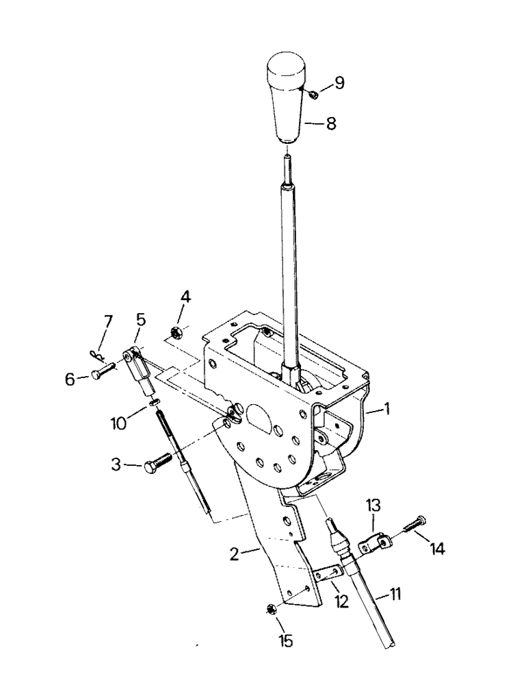 Схема запчастей Case IH STEIGER - (01-33) - THROTTLE CONTROL ASSEMBLY (10) - CAB