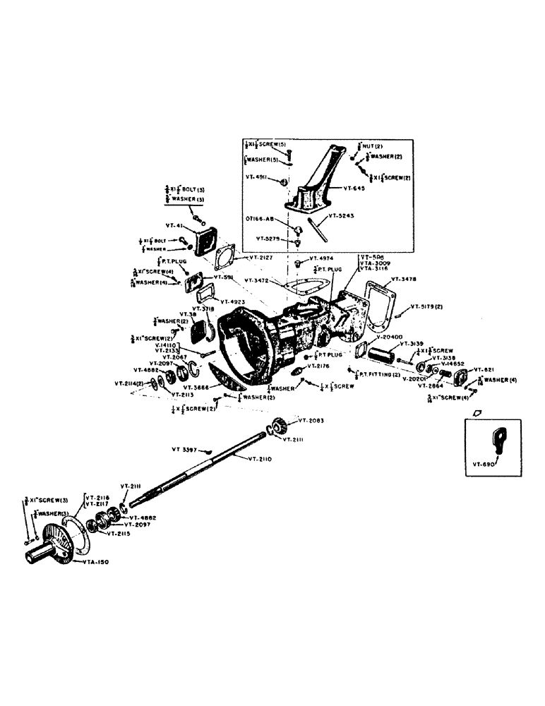 Схема запчастей Case IH VA-SERIES - (052) - TORQUE TUBE, VAC, VA, VAO, VAH (06) - POWER TRAIN