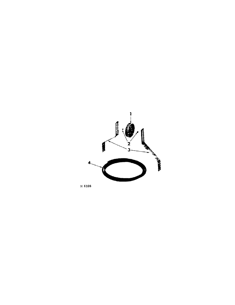 Схема запчастей Case IH 201 - (A-066[A]) - TRANSMISSION DRIVE BELT TIGHTENER (14) - MAIN GEARBOX & DRIVE