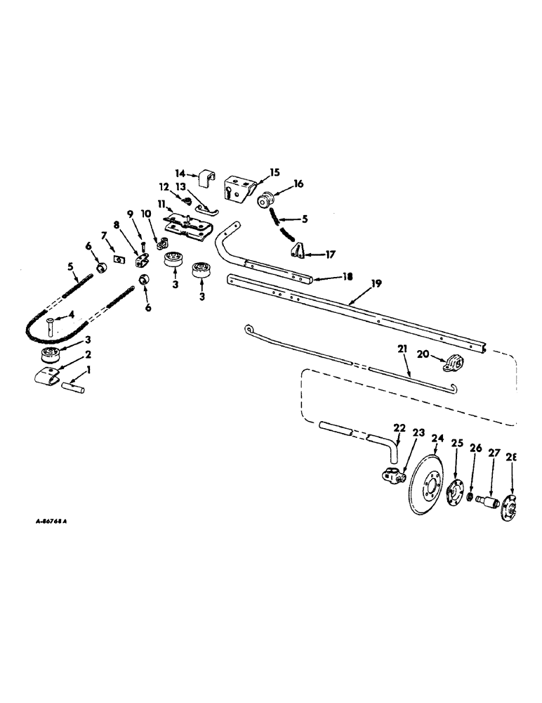 Схема запчастей Case IH 601 - (T-09) - MARKER UNIT, DISK TYPE 