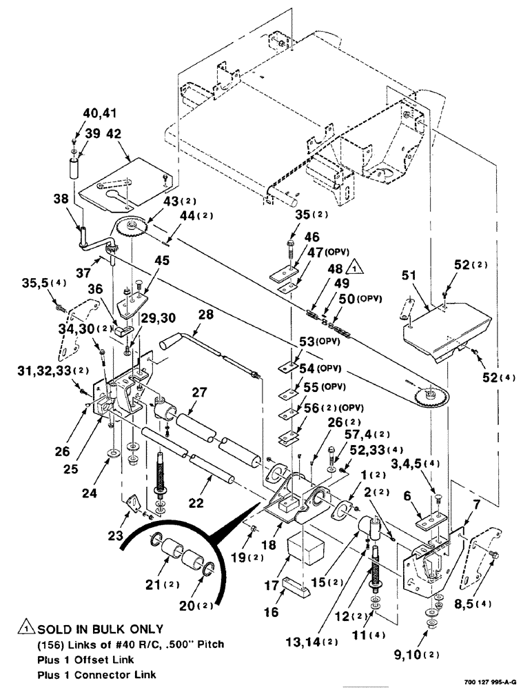 Схема запчастей Case IH 8750 - (5-32) - GRINDER ASSEMBLY (09) - CHASSIS