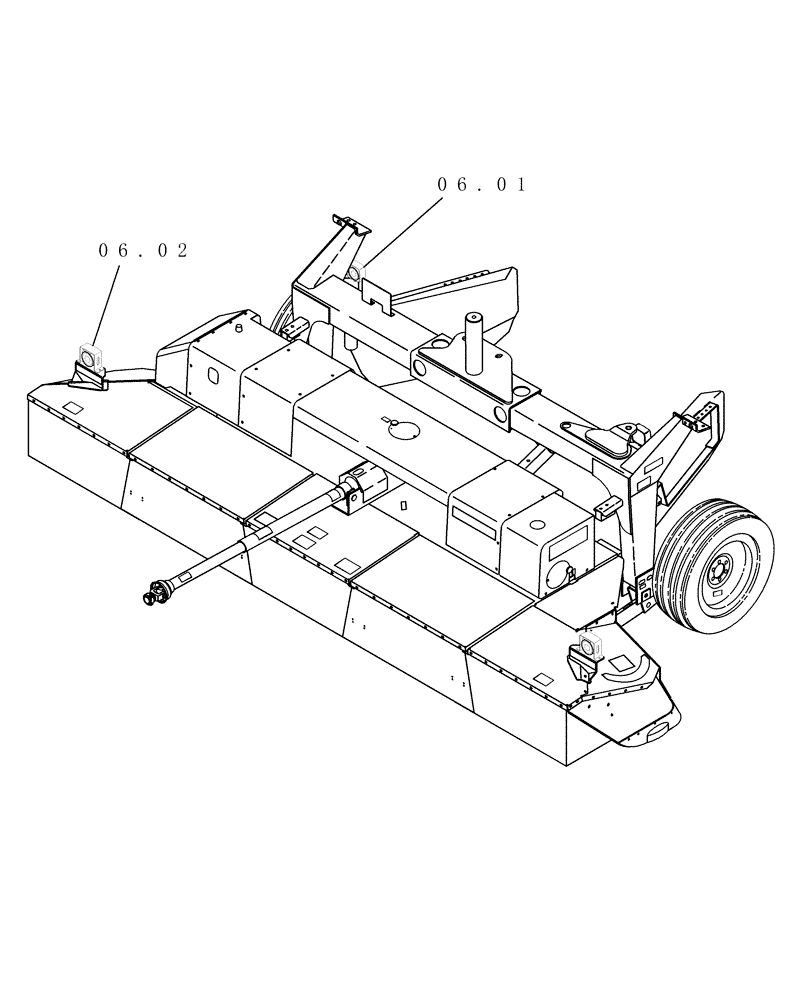 Схема запчастей Case IH DCX161 - (06.00) - ELECTRICAL- PICTORIAL INDEX (06) - ELECTRICAL