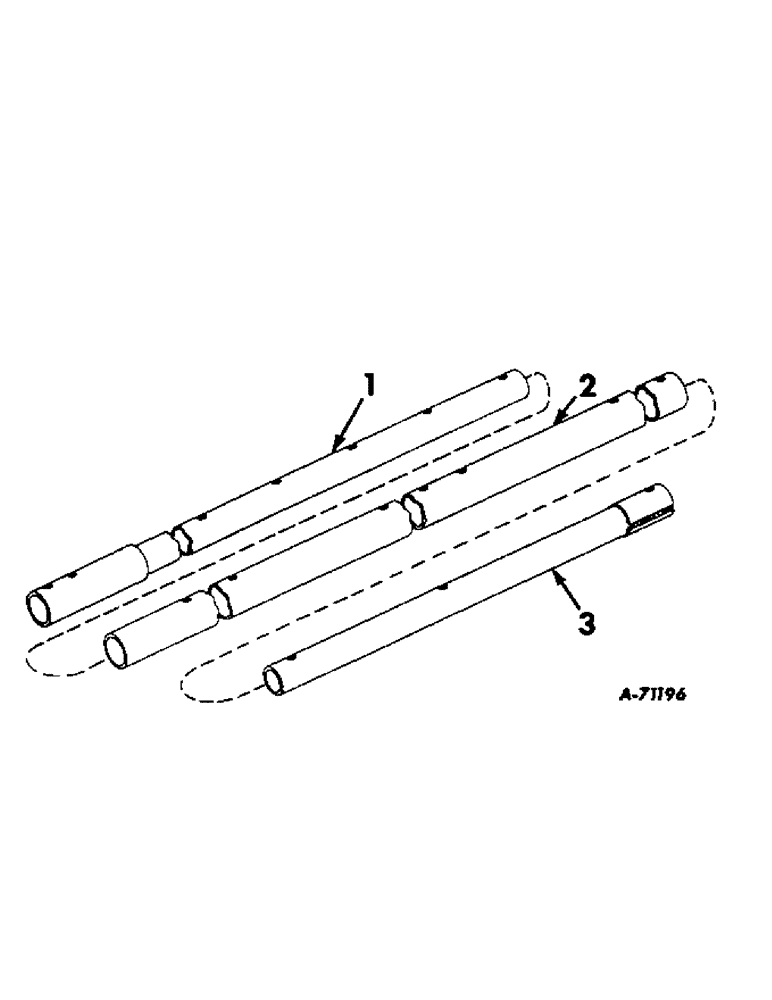 Схема запчастей Case IH VARIOUS - (B-085) - TELESCOPING REACH POLE 