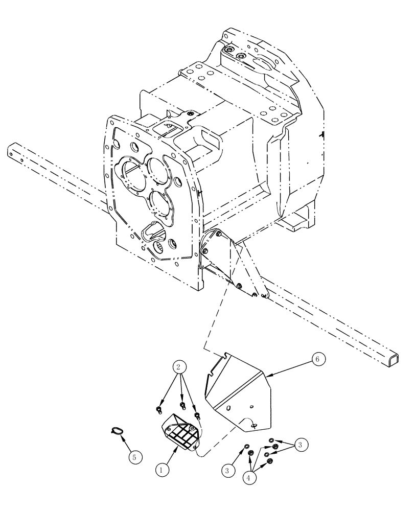 Схема запчастей Case IH MX240 - (04-39) - GROUND SPEED SENSOR (04) - ELECTRICAL SYSTEMS