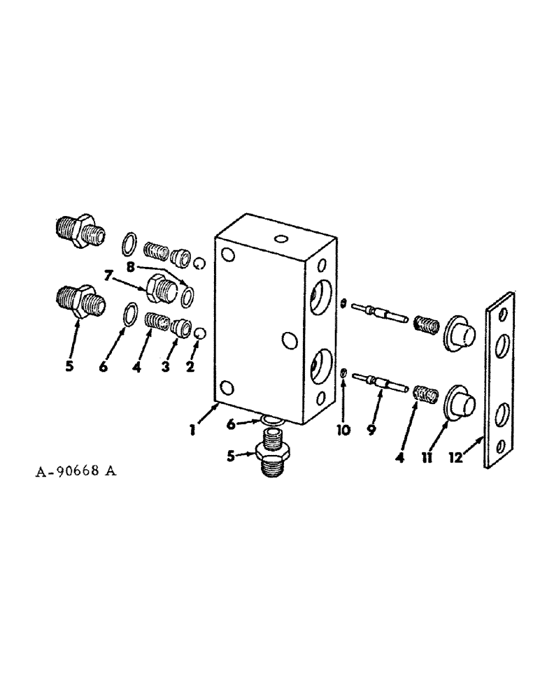 Схема запчастей Case IH 1586 - (10-37) - HYDRAULIC, HYDRAULIC SEAT VALVE (07) - HYDRAULICS