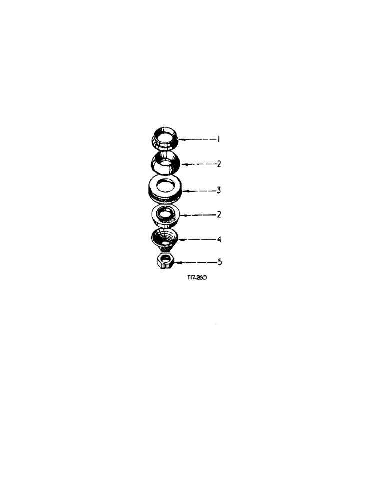 Схема запчастей Case IH 276 - (3-24[1]) - PLOUGH LAMP MOUNTING (04) - ELECTRICAL SYSTEMS