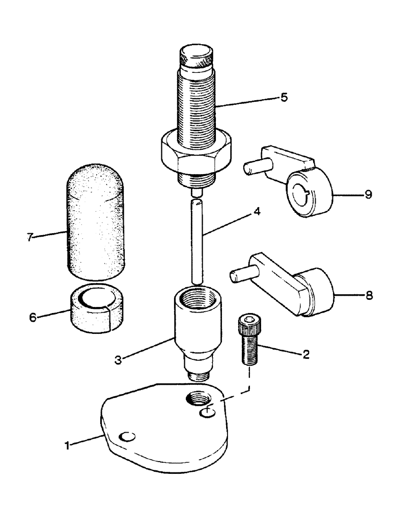 Схема запчастей Case IH 1690 - (K23-1) - HYDRAULIC DAMPER KIT, HIGH PLATFORM, CAB, LOW PROFILE (07) - HYDRAULICS