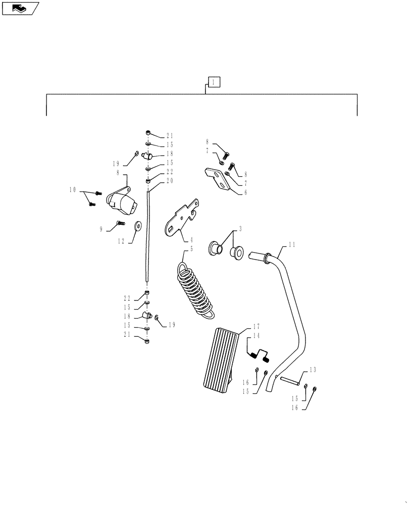 Схема запчастей Case IH STEIGER 350 - (88.090.07) - DIA KIT, ADDITIONAL PRODUCTS - MANUAL MIRRORS KIT (88) - ACCESSORIES