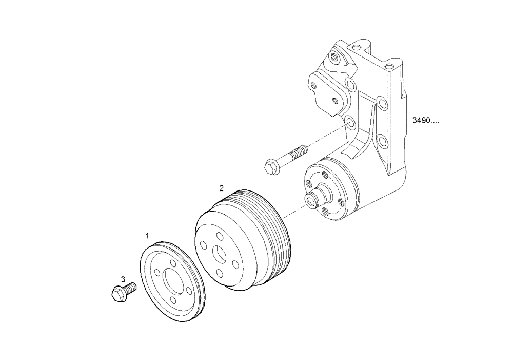 Схема запчастей Case IH F4CE0304A D600 - (3450.037) - VENTILATOR CONTROL 