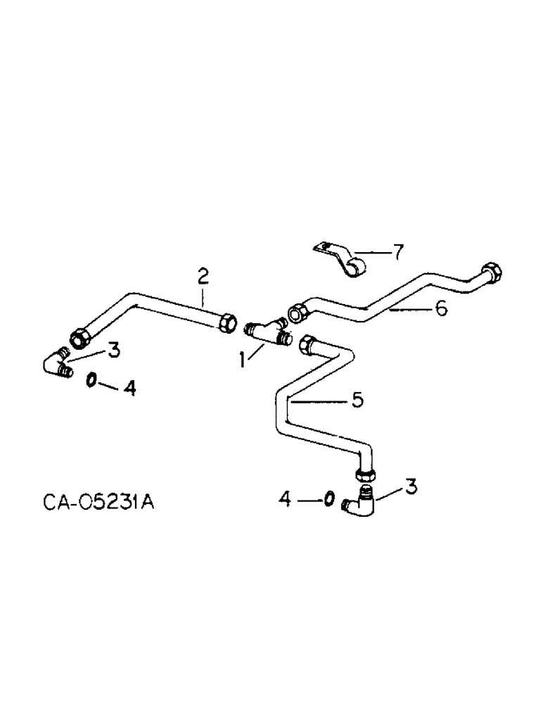 Схема запчастей Case IH HYDRO 186 - (04-03) - BRAKES, MASTER BRAKE LUBRICATION (5.1) - BRAKES