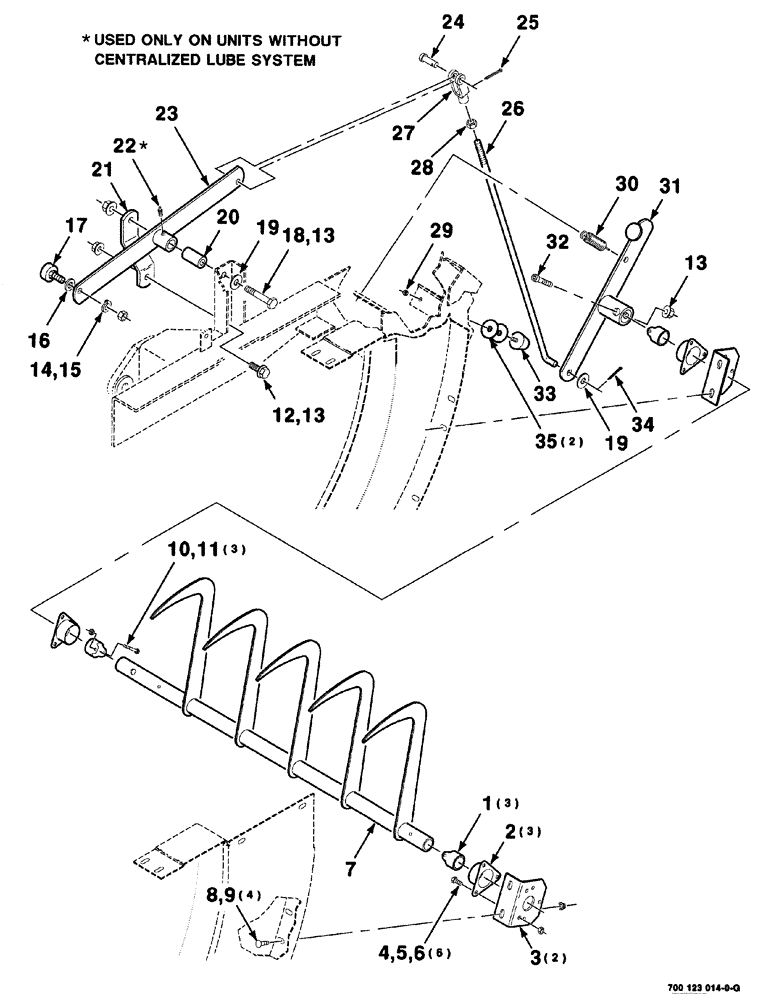 Схема запчастей Case IH 8575 - (05-020) - HOLDING FINGER ASSEMBLY (16) - BALE EJECTOR