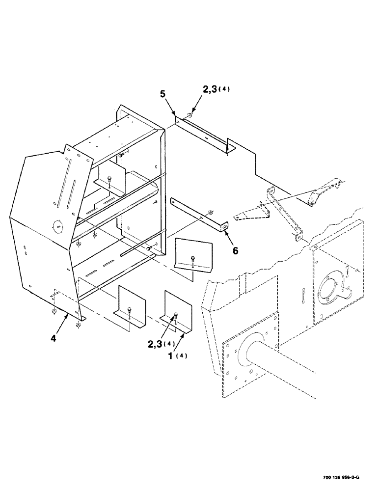 Схема запчастей Case IH 8465T - (7-16) - TWINE BOX ASSEMBLY (12) - MAIN FRAME