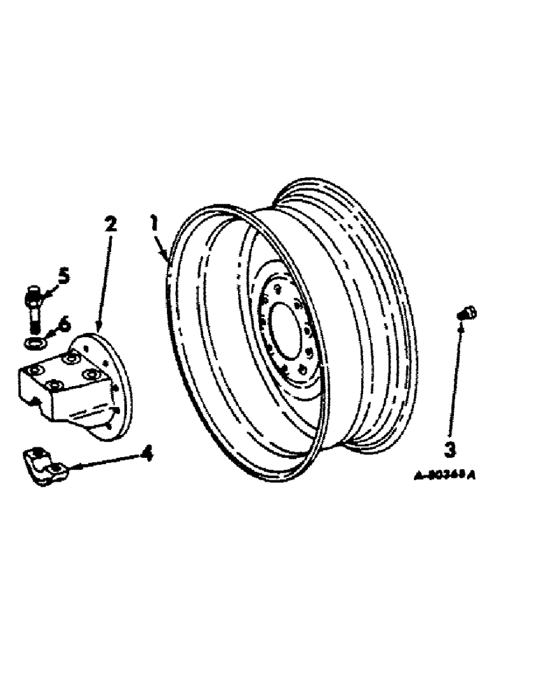 Схема запчастей Case IH HYDRO 100 - (15-07) - WHEELS AND TRACTION, OUTER, DUAL REAR WHEELS, DISC TYPE Wheels & Traction