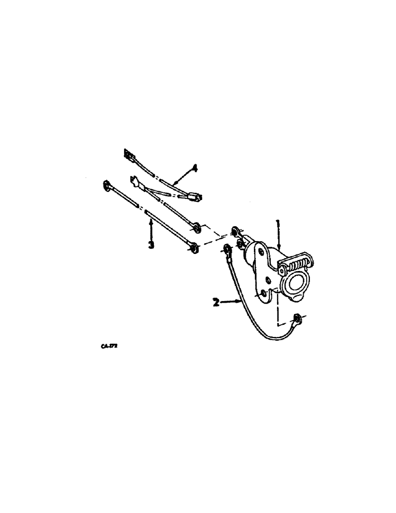 Схема запчастей Case IH 4166 - (08-23) - ELECTRICAL, ELECTRIC BREAKAWAY CONNECTOR SOCKET (06) - ELECTRICAL