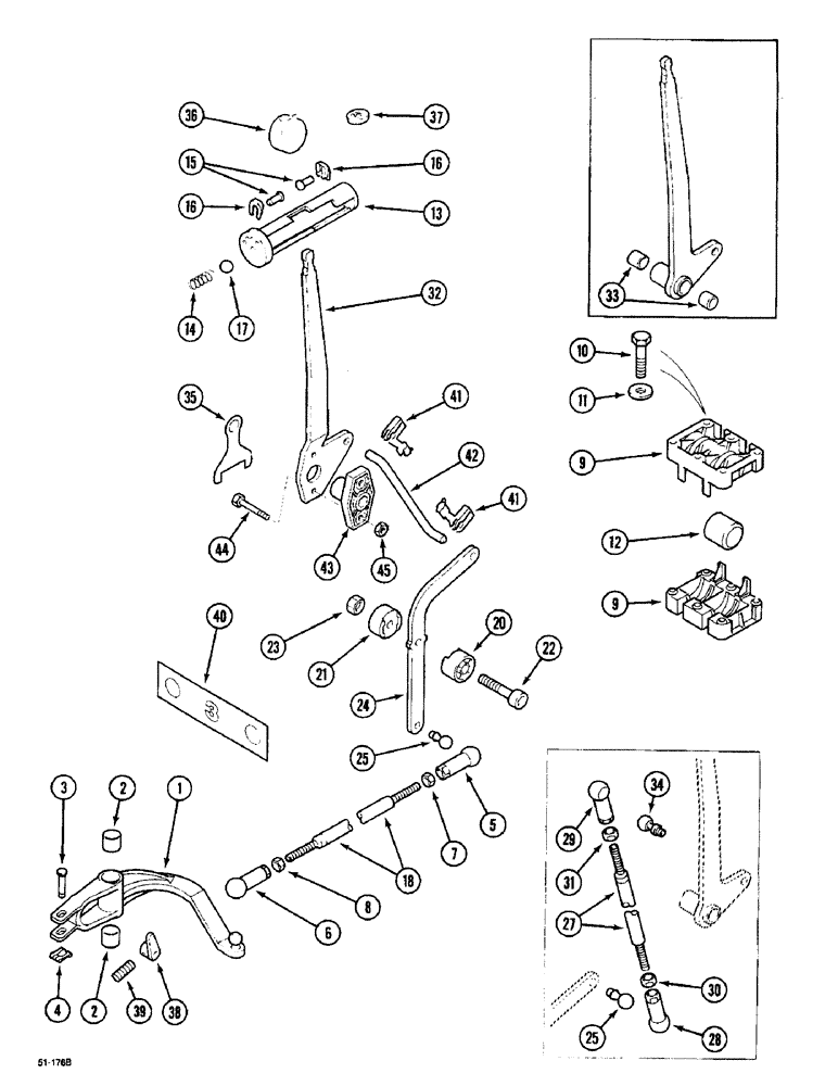 Схема запчастей Case IH 5150 - (8-052) - CONTROLS - REMOTE CONTROL VALVE, 3RD BANK (08) - HYDRAULICS