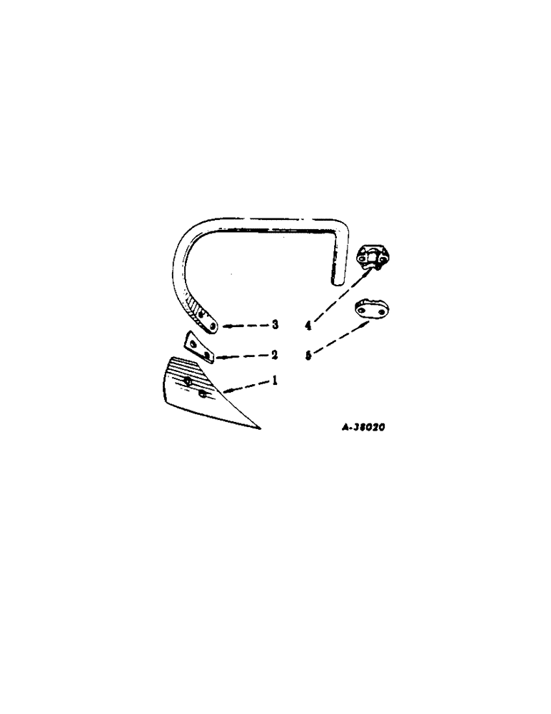 Схема запчастей Case IH 309 - (M-10[A]) - JOINTER, ONE PIECE BLADE, ONE PER FURROW 