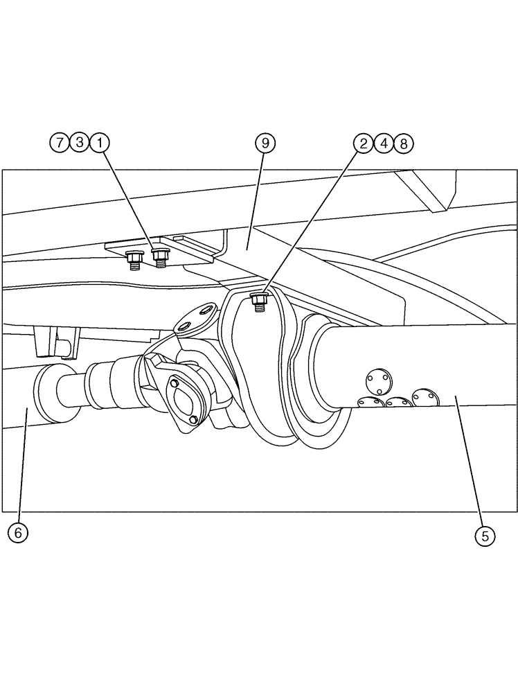 Схема запчастей Case IH FLX4300 - (03-005) - DRIVELINE (ALL UNITS) (03) - TRANSMISSION