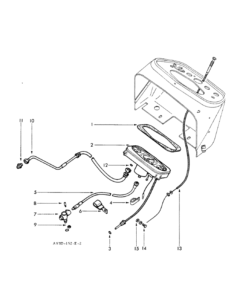 Схема запчастей Case IH FU-267D - (084) - INSTRUMENT PANEL - CONTROLS (04) - ELECTRICAL SYSTEMS