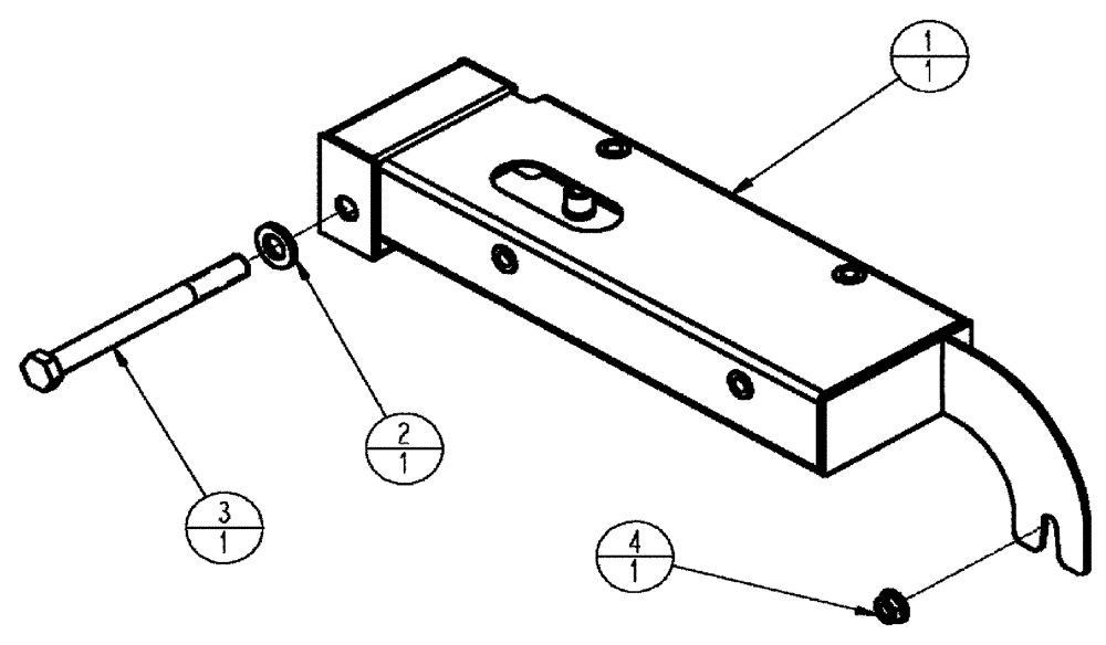 Схема запчастей Case IH SPX3320 - (01-035) - RH CONSOLE MOUNT ASSEMBLY Cab Interior