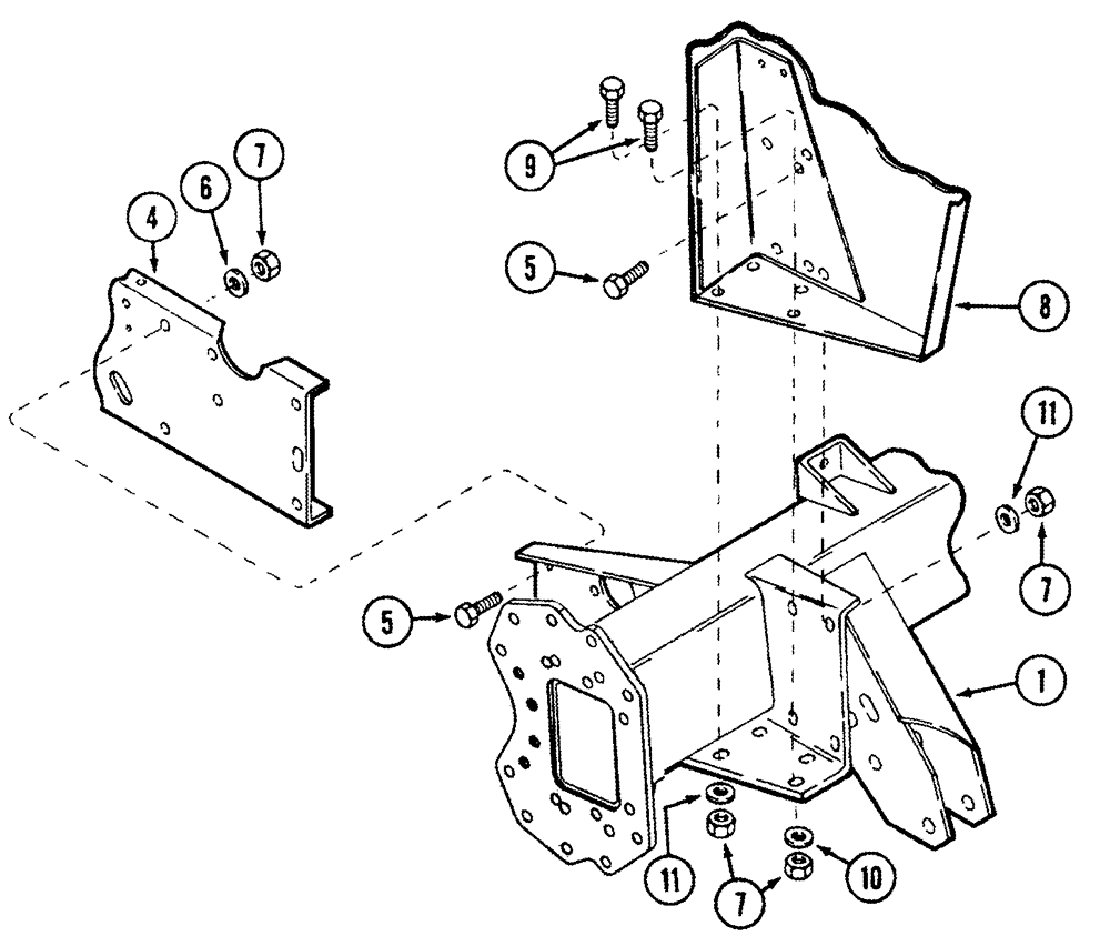 Схема запчастей Case IH 2366 - (06-26) - AXLE ASSY - DRIVE (03) - POWER TRAIN