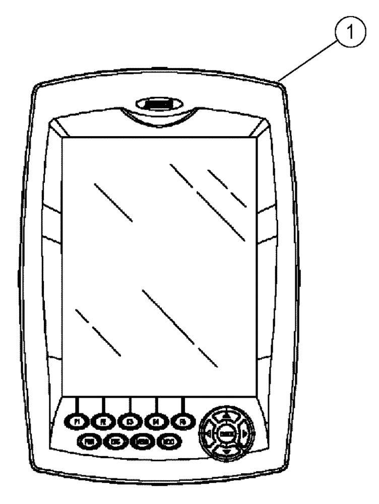 Схема запчастей Case IH 610 - (01-005) - CASE IH VIPER, CONTROLLER (06) - ELECTRICAL