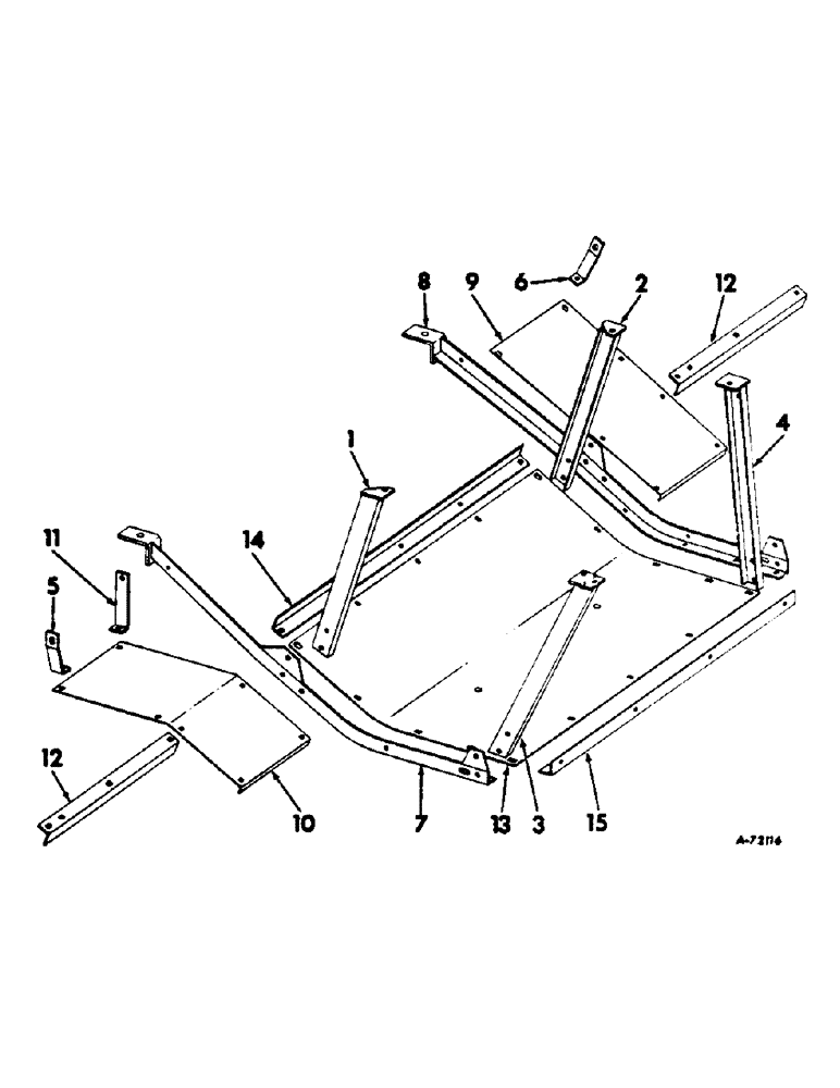 Схема запчастей Case IH 303 - (265) - FAN BOTTOM SHIELDS (88) - ACCESSORIES