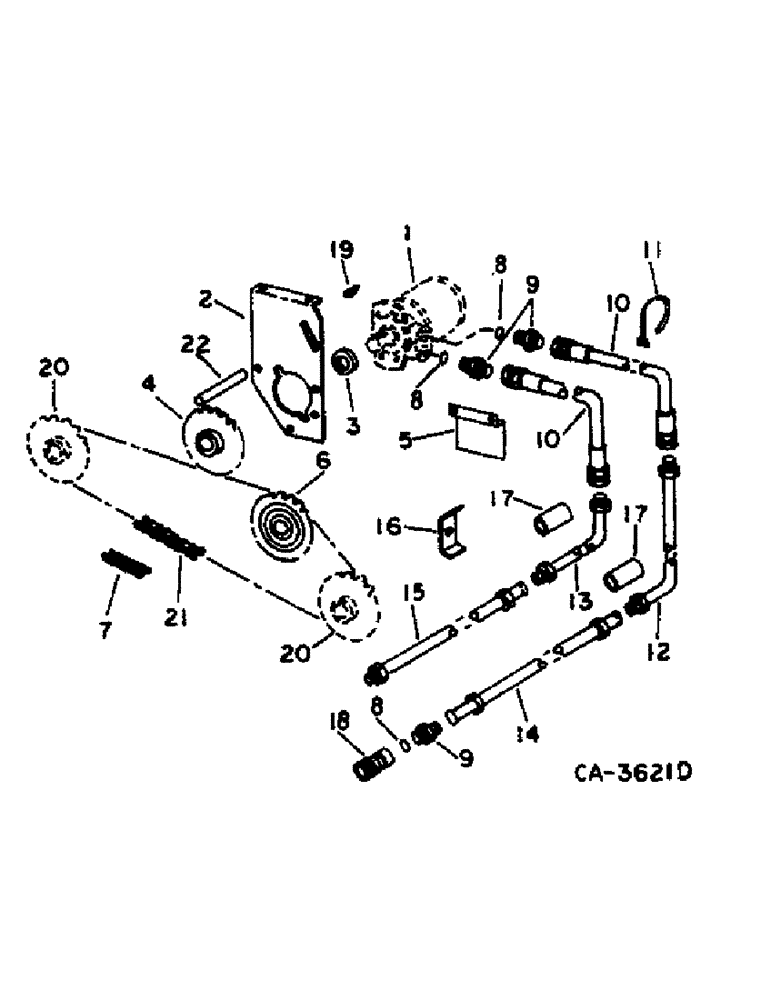 Схема запчастей Case IH 810 - (C-75) - WINDROW PICKUP, HYDRAULIC WINDROW PICKUP, RH DRIVE, NOT FOR 615 COMBINES (58) - ATTACHMENTS/HEADERS