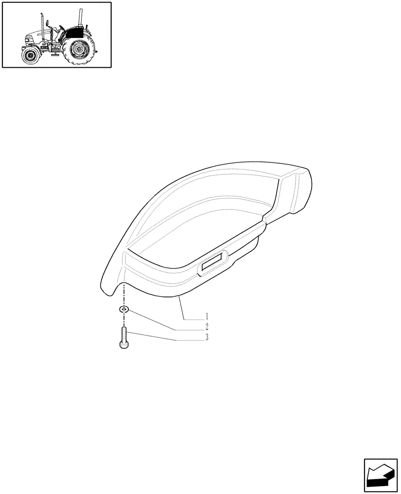 Схема запчастей Case IH JX95 - (1.92.85/08) - (VAR.687) PASSENGER SEAT - L/CAB (10) - OPERATORS PLATFORM/CAB