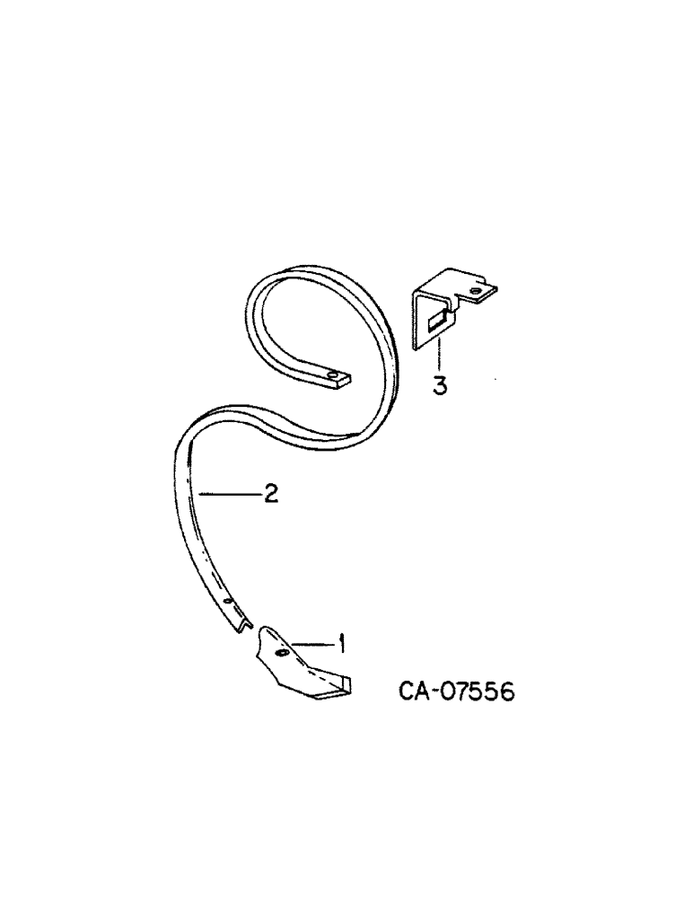 Схема запчастей Case IH 365 - (D-10[A]) - TINE, CLAMP, POINT & SWEEP (09) - CHASSIS